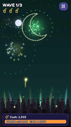 A screenshot of Night Boom!